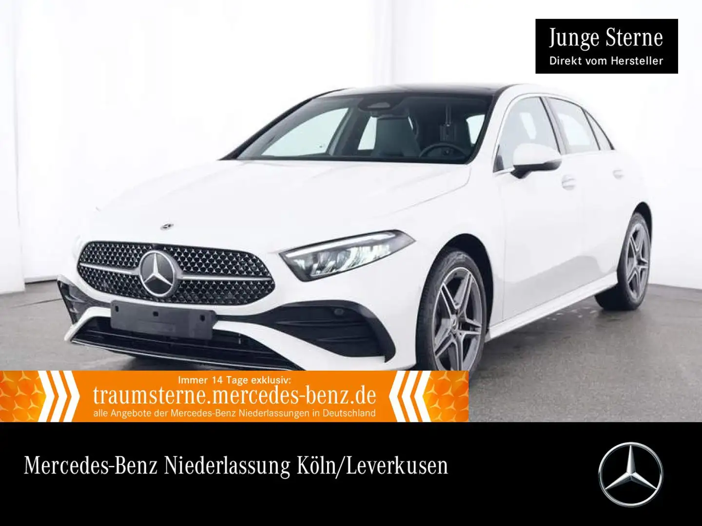 Mercedes-Benz A 250 e AMG+PANO+LED+KAMERA+TOTW+KEYLESS+8G Weiß - 1