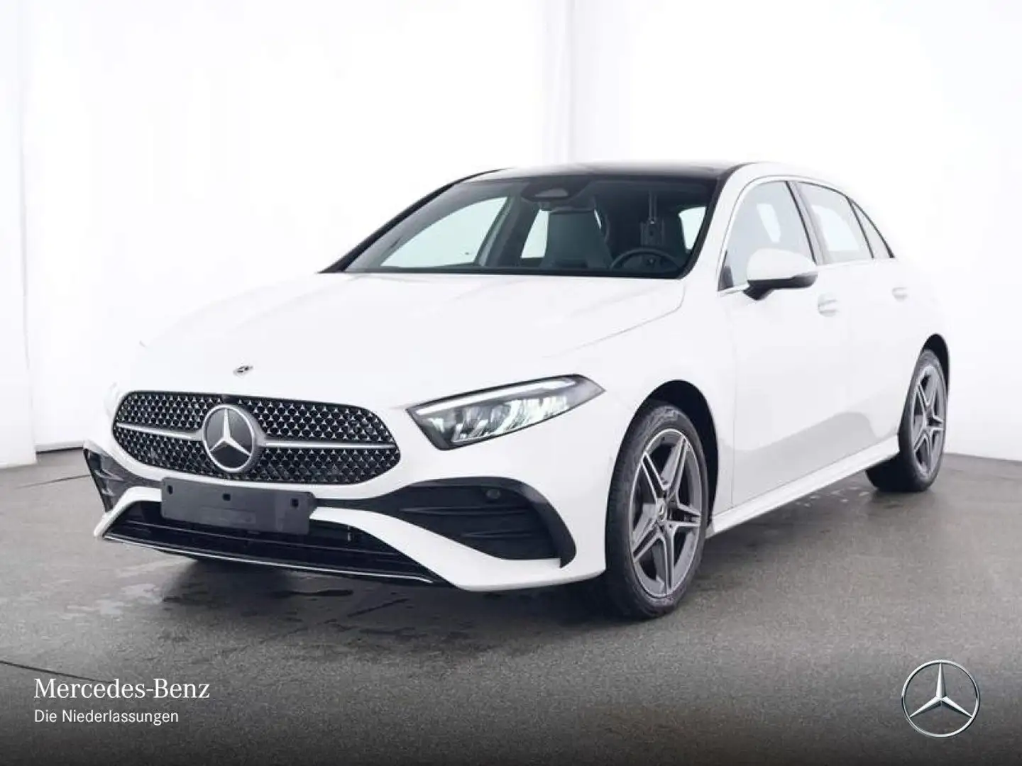 Mercedes-Benz A 250 e AMG+PANO+LED+KAMERA+TOTW+KEYLESS+8G Weiß - 2