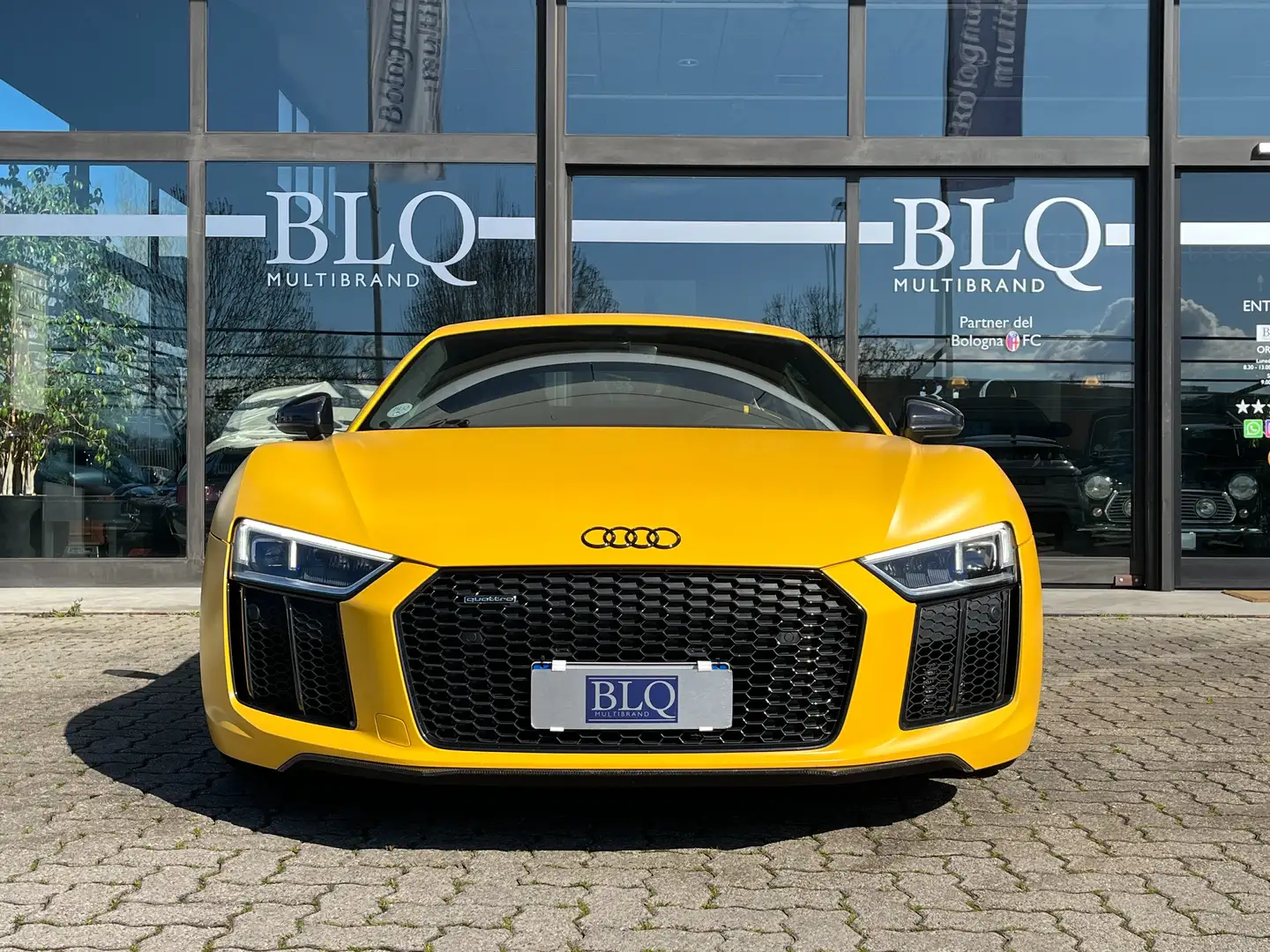 Audi R8 5.2 V10 fsi Plus quattro s-tronic - Audi Exclusive Giallo - 2