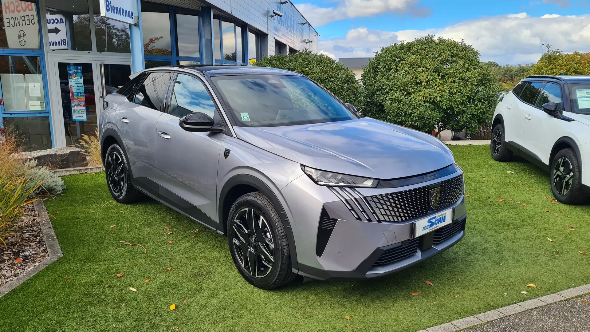 Peugeot 3008 1.2 HYBRID 136CH GT E-DCS6 Gris - 1