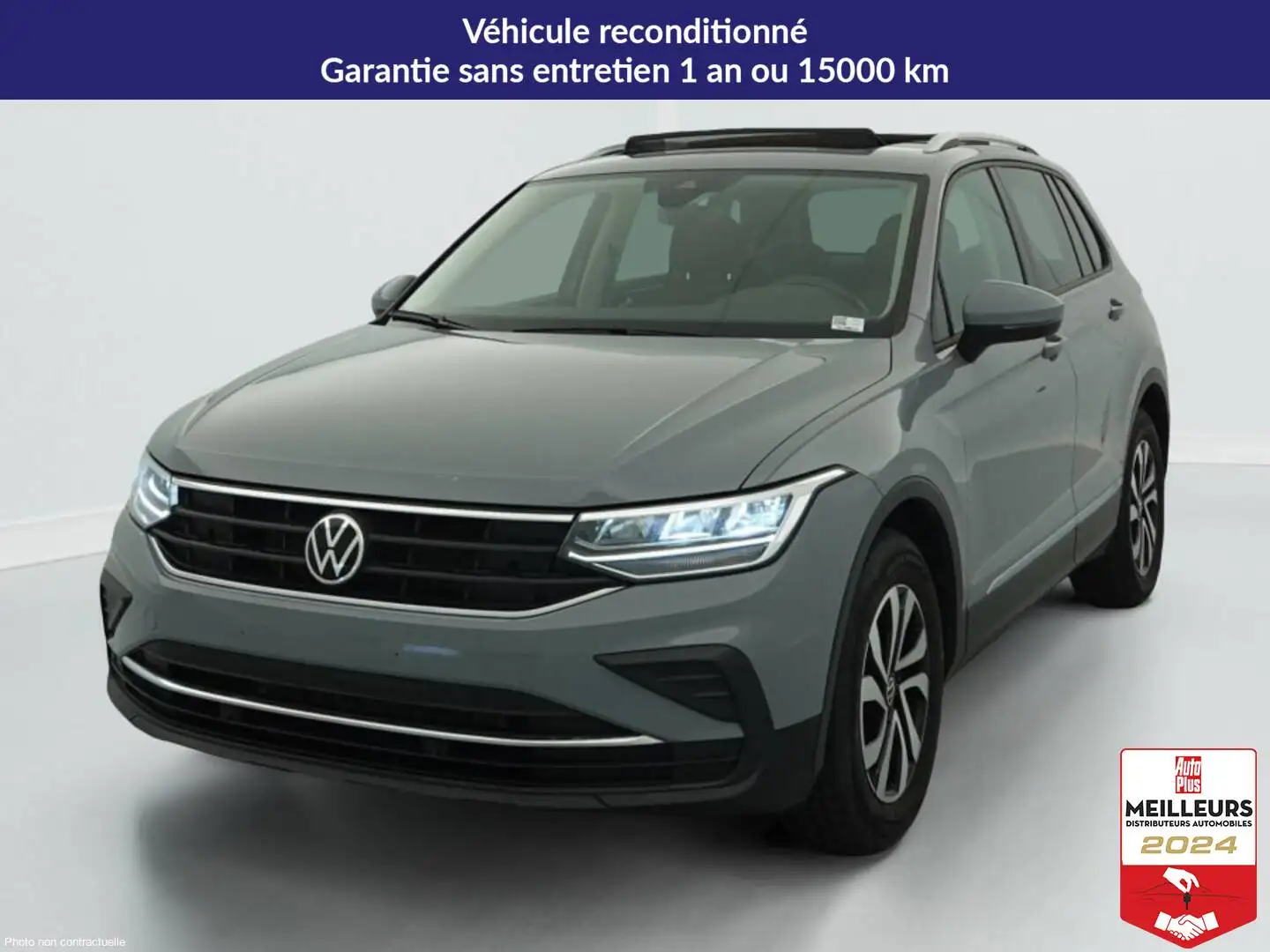 Volkswagen Tiguan 1.5 TSI 130ch BVM6 Active Gris - 1