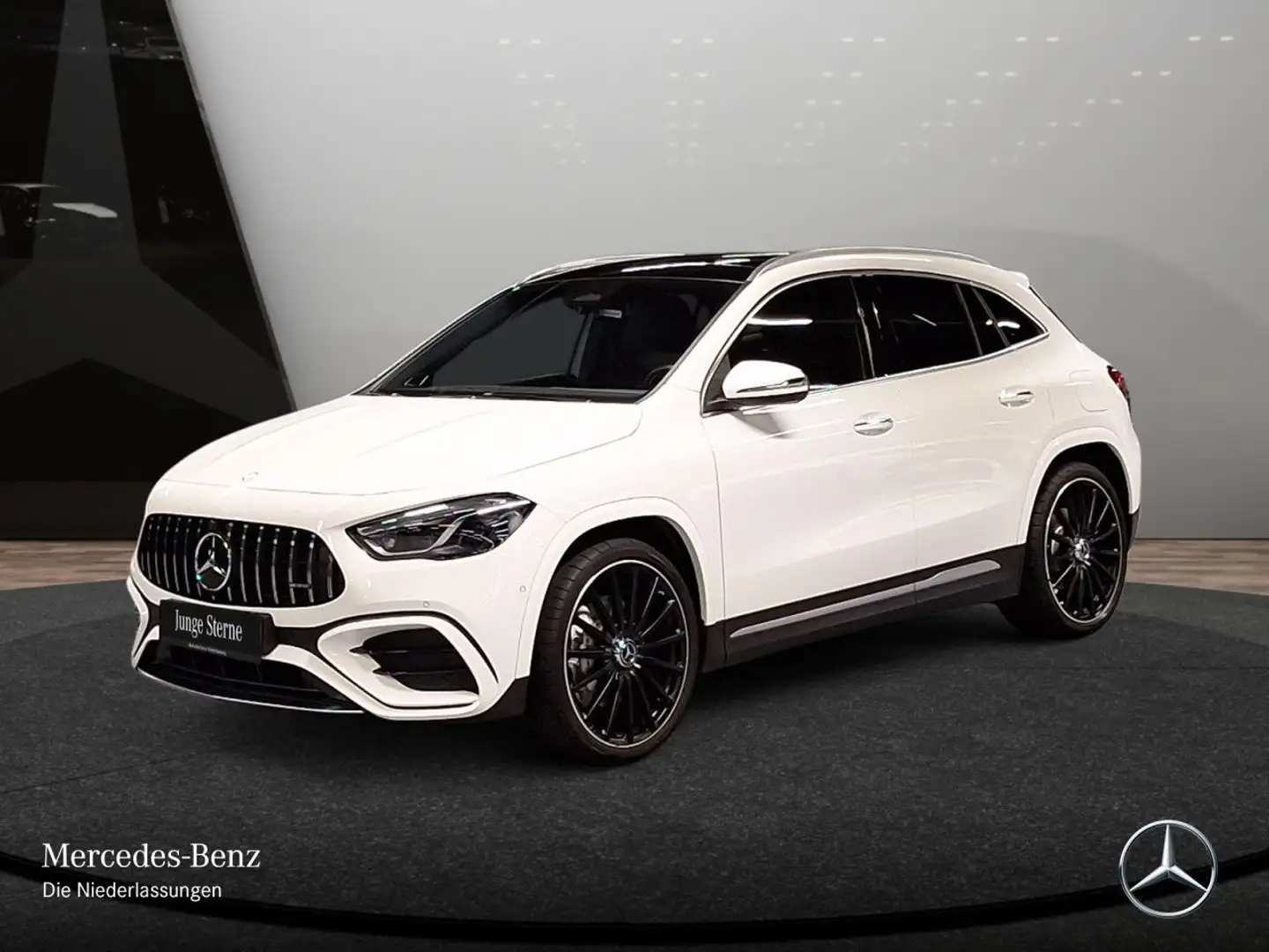 Mercedes-Benz GLA 35 AMG GLA 35 4M AMG+PANO+MULTIBEAM+BURMESTER+KAMERA+TOTW Weiß - 2