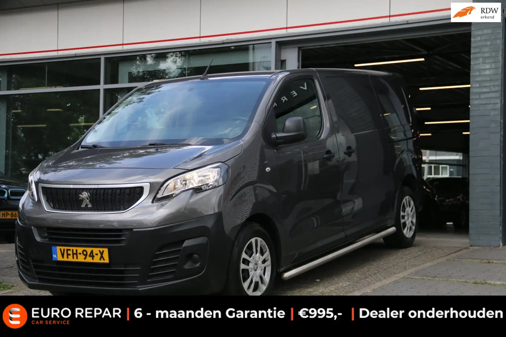 Peugeot Expert 2.0 BlueHDI 120 Standard Pro NL-AUTO AIRCO TREKHAA Сірий - 1