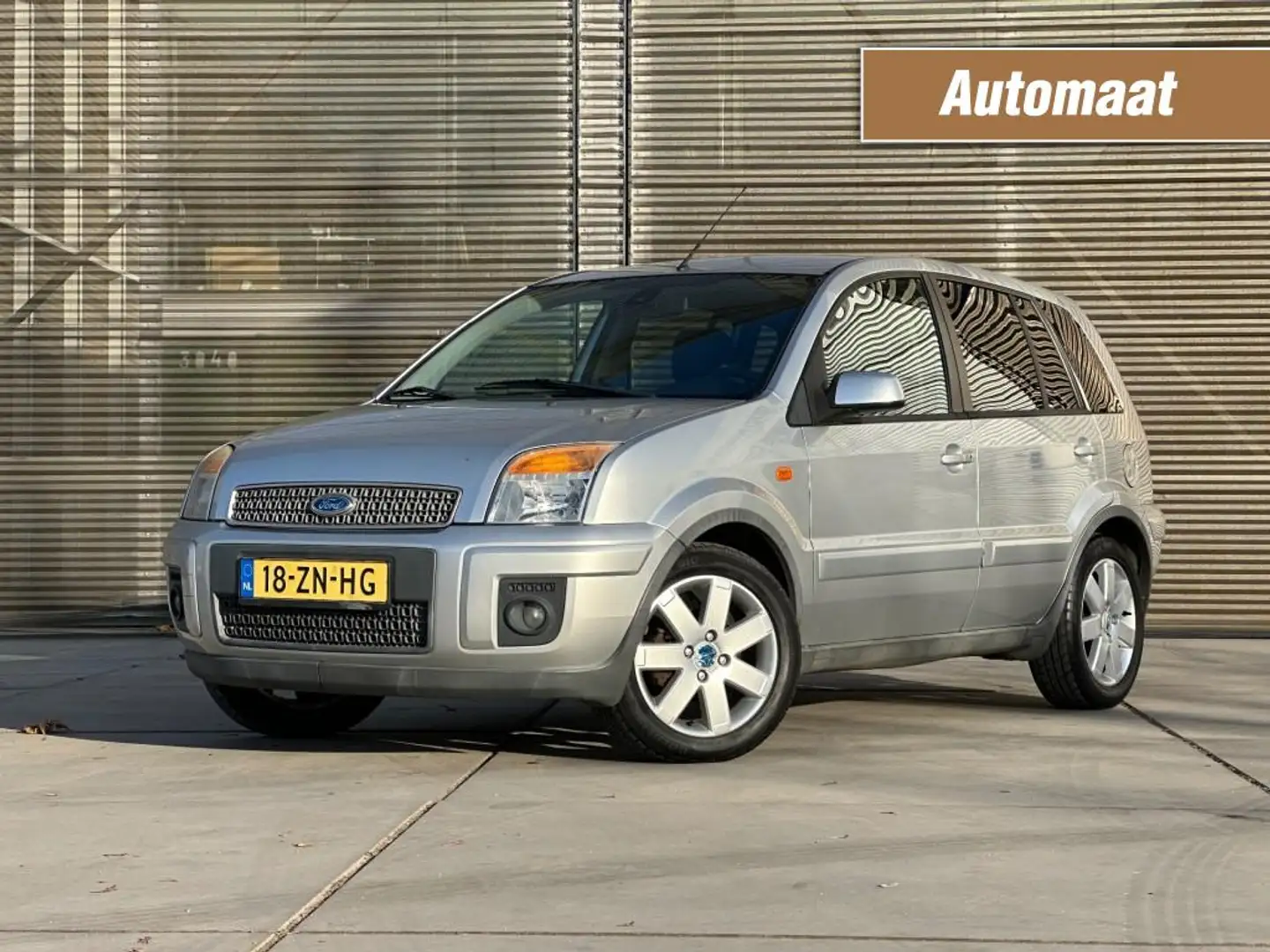 Ford Fusion 1.6 16V FUTURA AIRCO/LEER/LM VELGEN /AUTOMAAT !! Szürke - 1