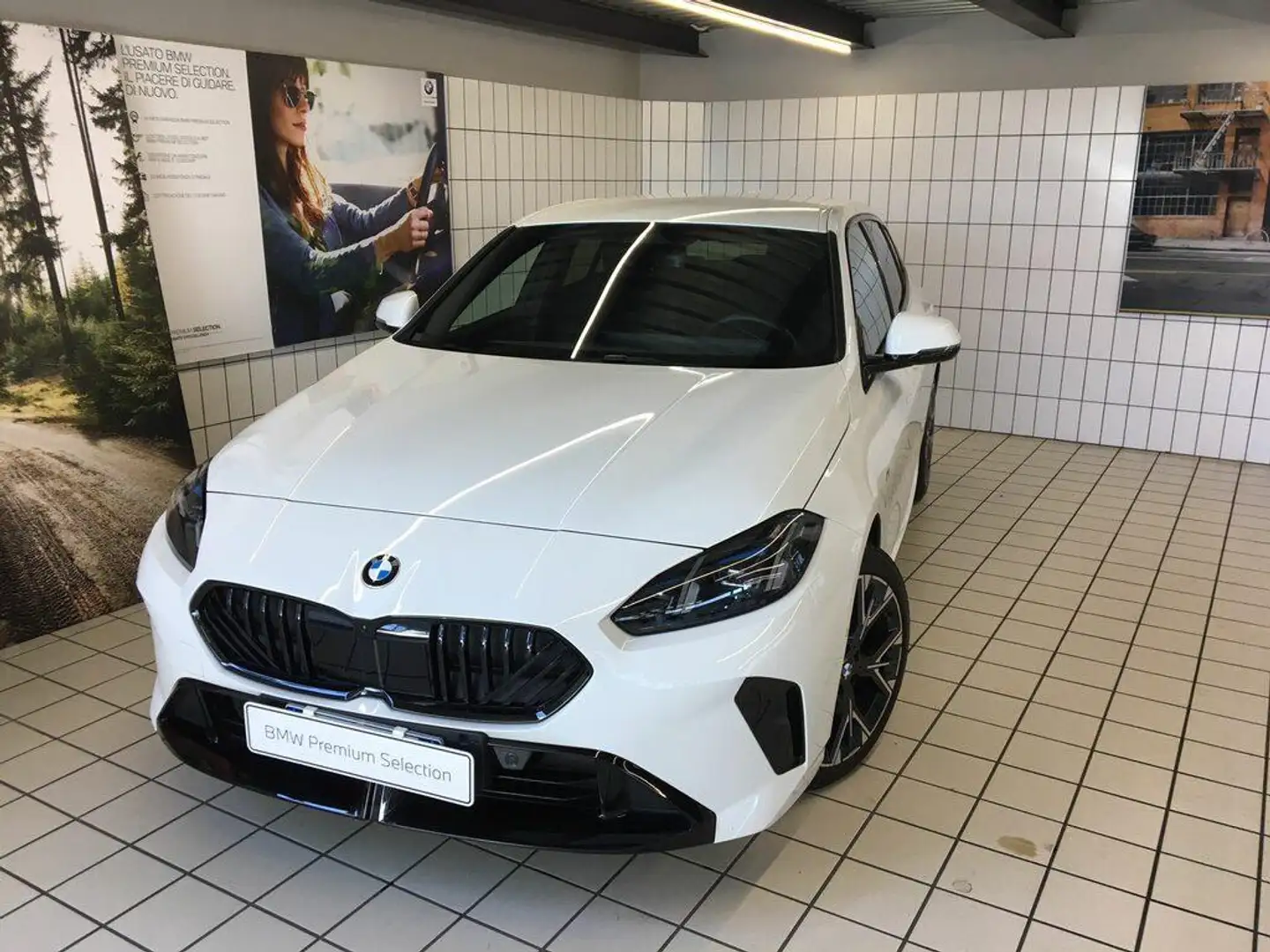 BMW 118 d MSport Pro auto Bianco - 1