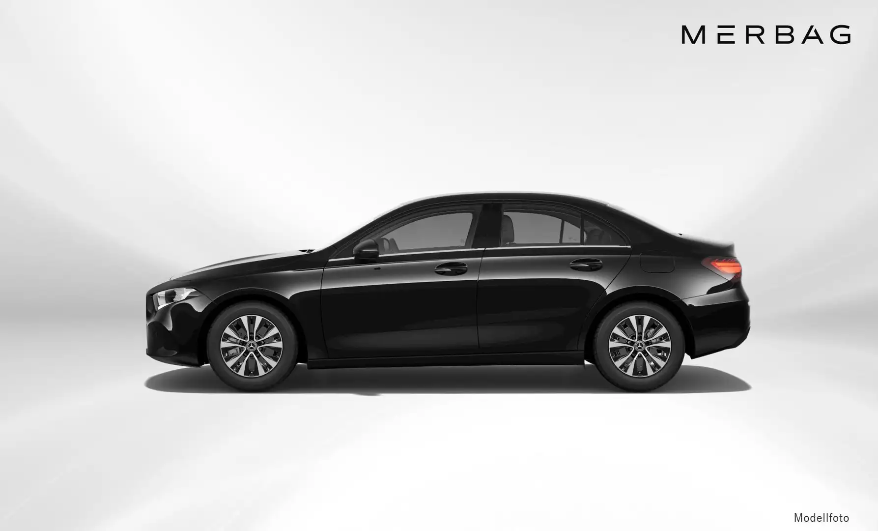 Mercedes-Benz A 180 d Limousine Schwarz - 2