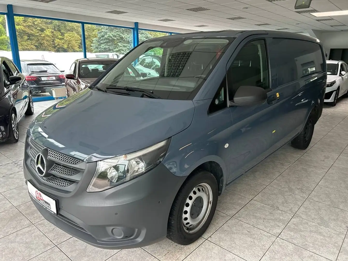 Mercedes-Benz Vito Kasten CDI FWD lang Klima Navi PDC Gri - 1