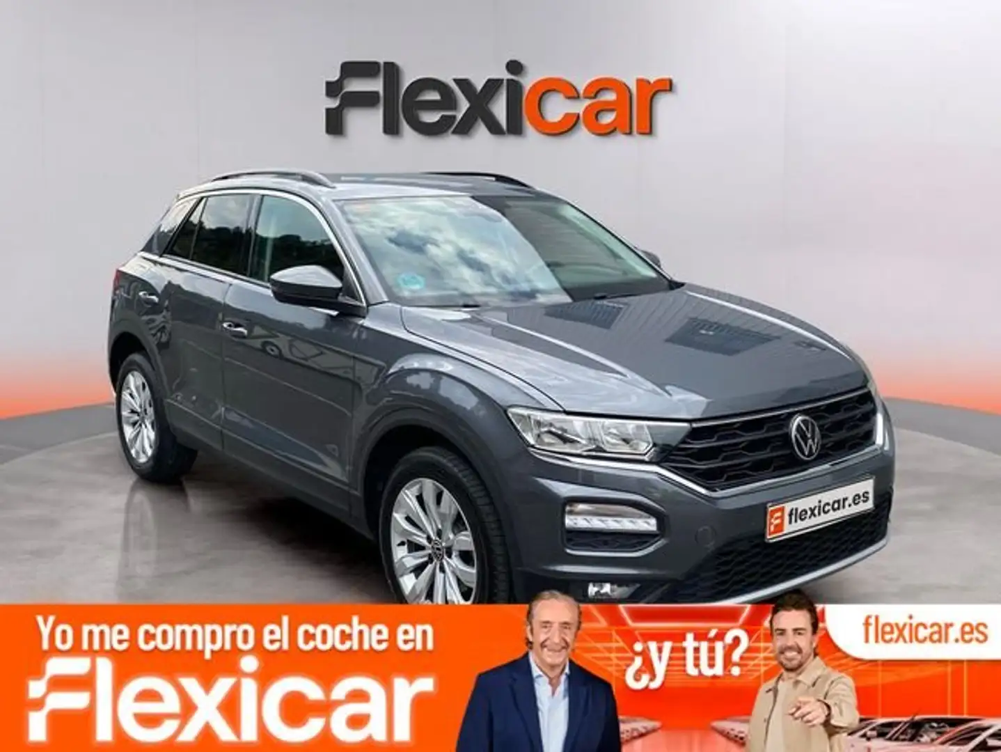 Volkswagen T-Roc 1.0 TSI Advance 81kW Gris - 1