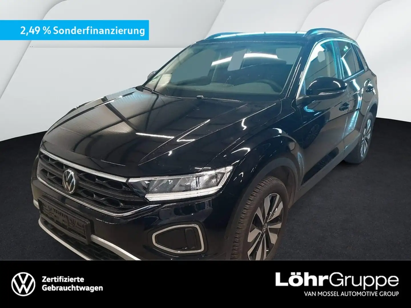Volkswagen T-Roc 1.0 TSI Goal Navi, Sitzkomfortpaket, WWV Schwarz - 1