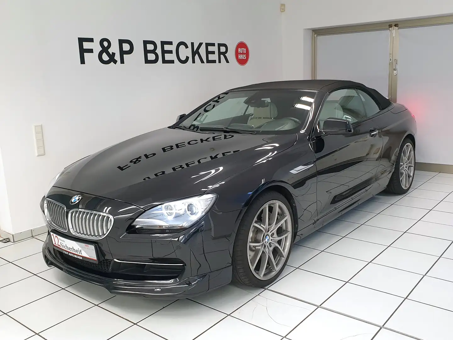 BMW 650 650i Cabrio AC Schnitzer 2.Hand Scheckheft BMW Schwarz - 1