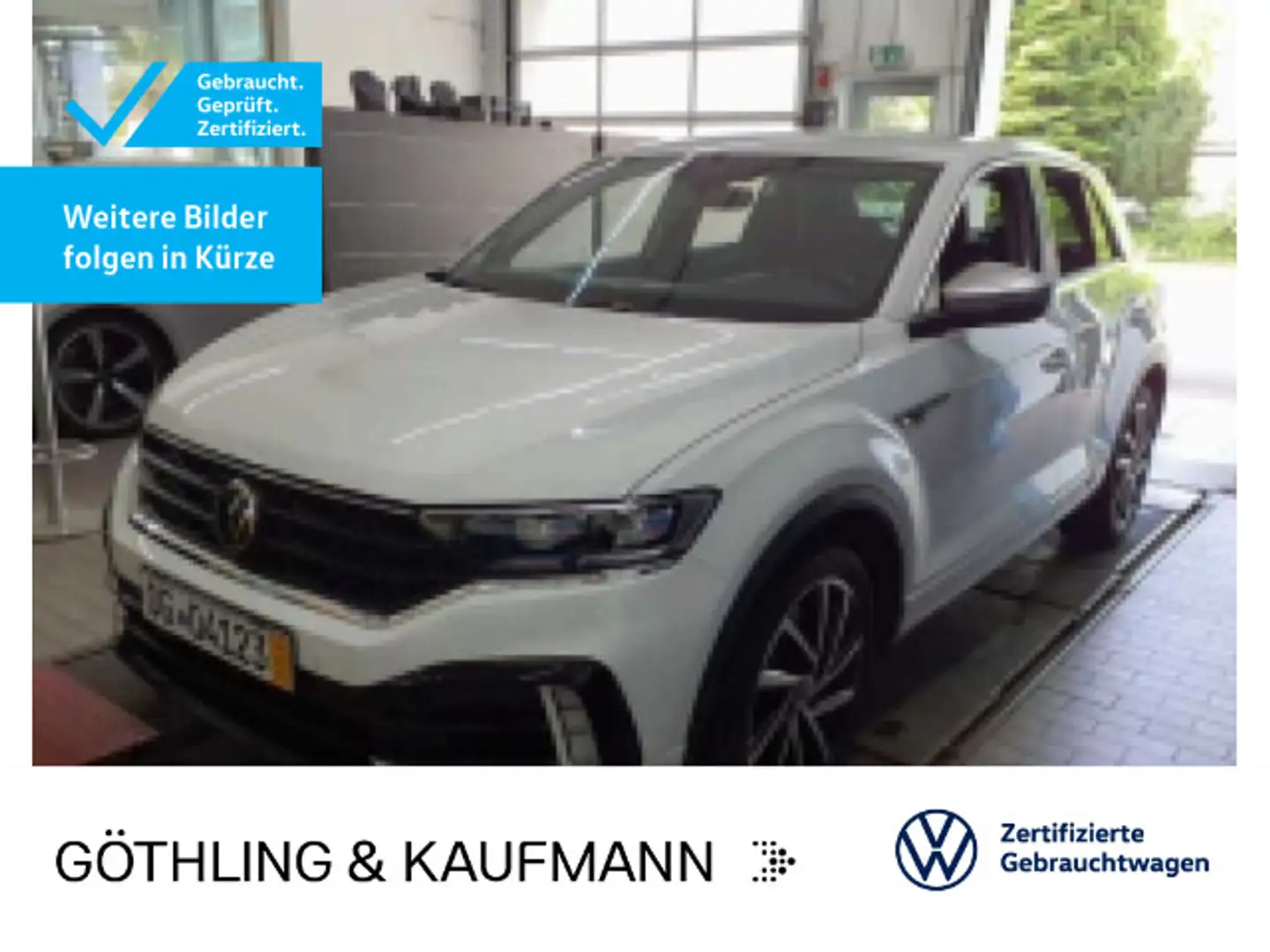 Volkswagen T-Roc T-ROC R 2.0 TSI DSG*LED*Navi*Kam*ACC*DAB+* Wit - 1