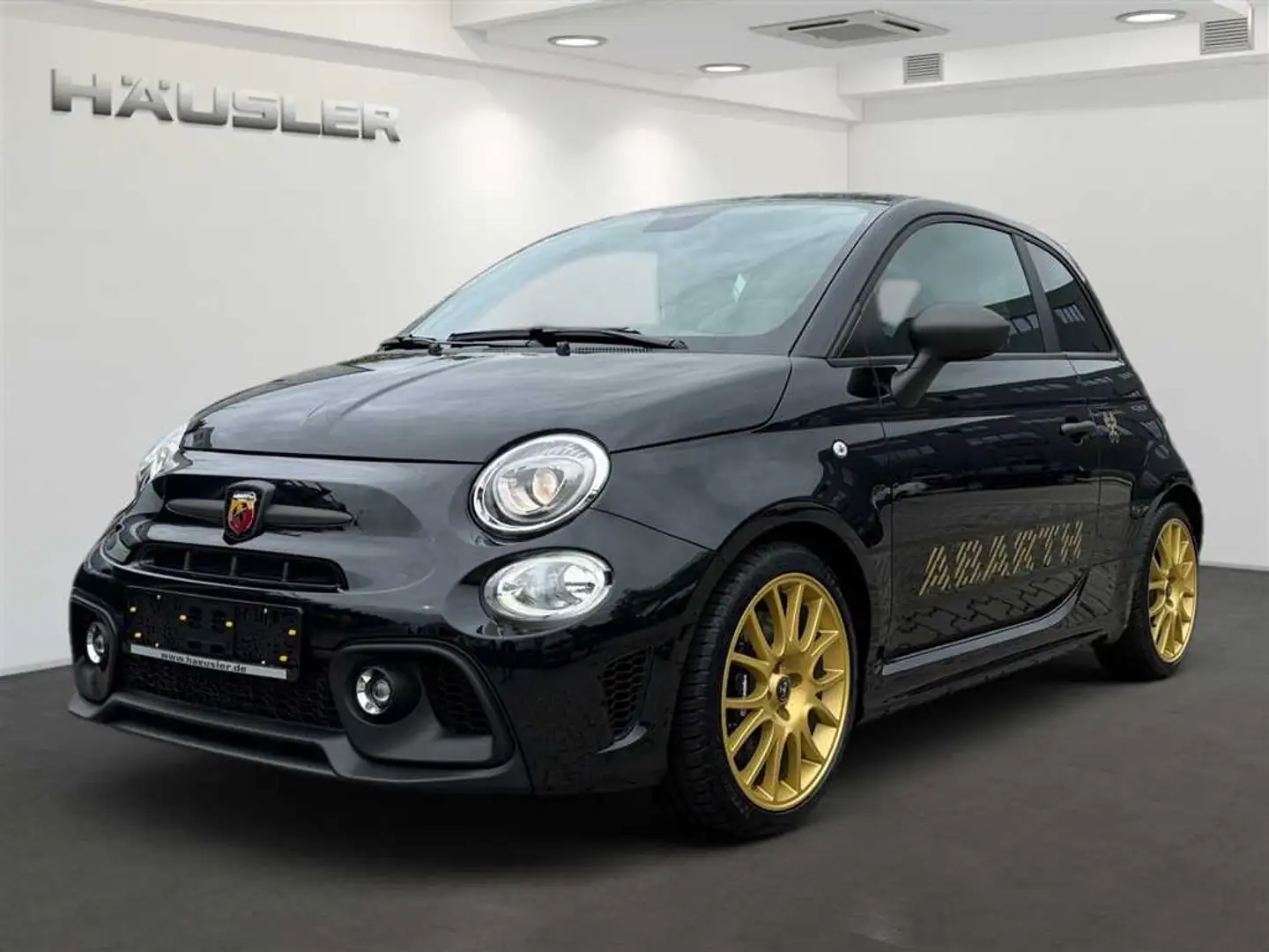 Abarth 695 75°Anniversario, Rennsportsitze, Sportfahrwerk, Be Černá - 1