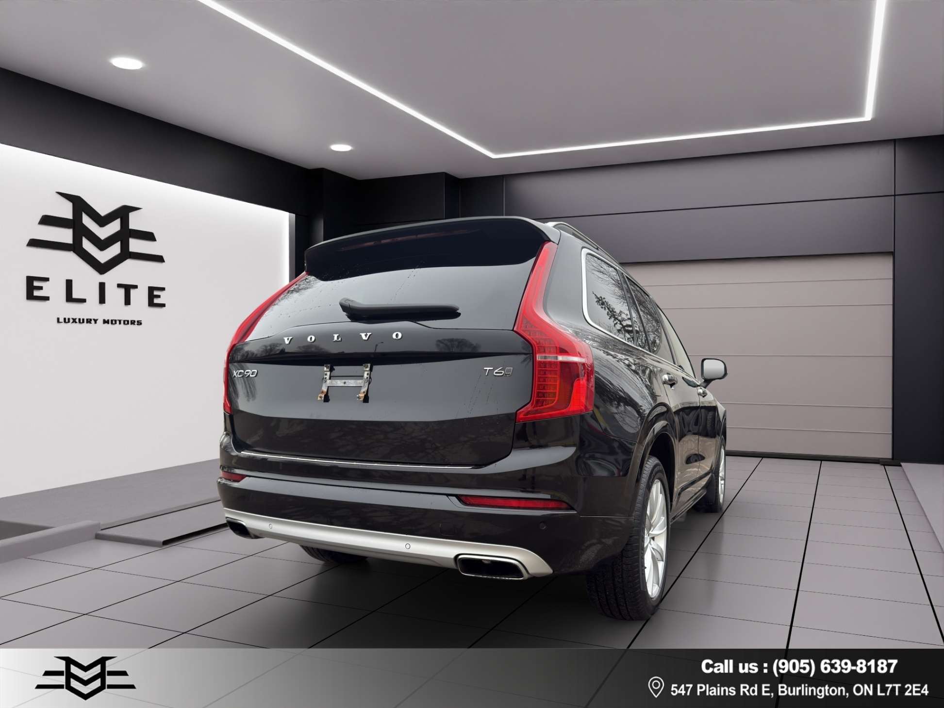 2017 Volvo XC90 T6 Momentum 7-Passenger AWD - BLACK ON BLACK !! thumb 14