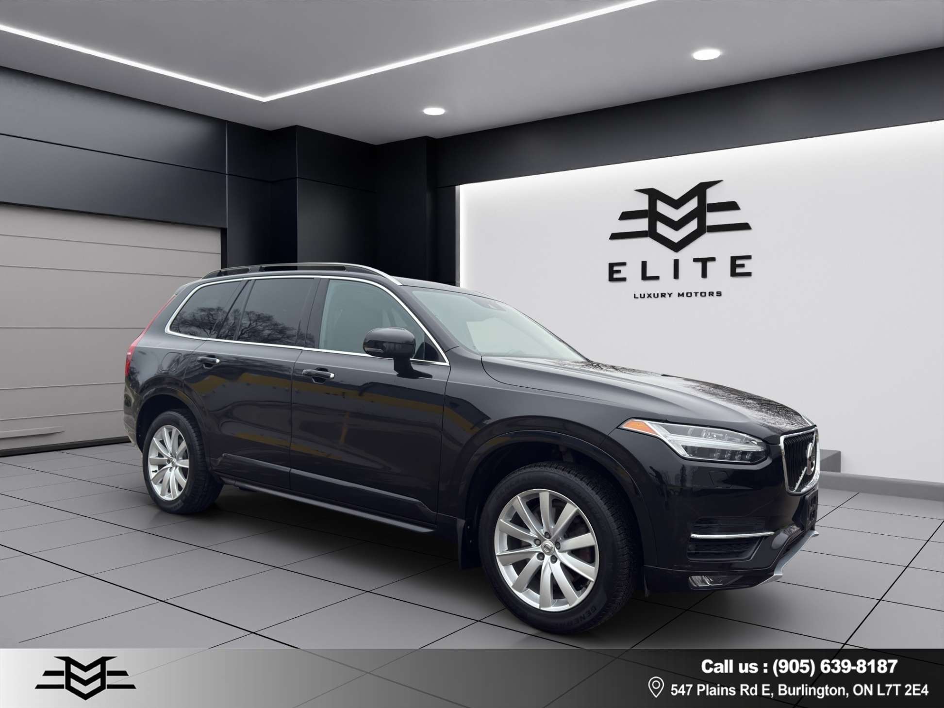 2017 Volvo XC90 T6 Momentum 7-Passenger AWD - BLACK ON BLACK !! thumb 17
