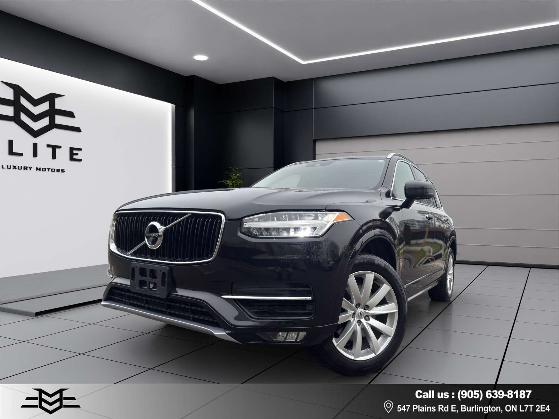 2017 Volvo XC90 T6 Momentum 7-Passenger AWD - BLACK ON BLACK !! thumb 10