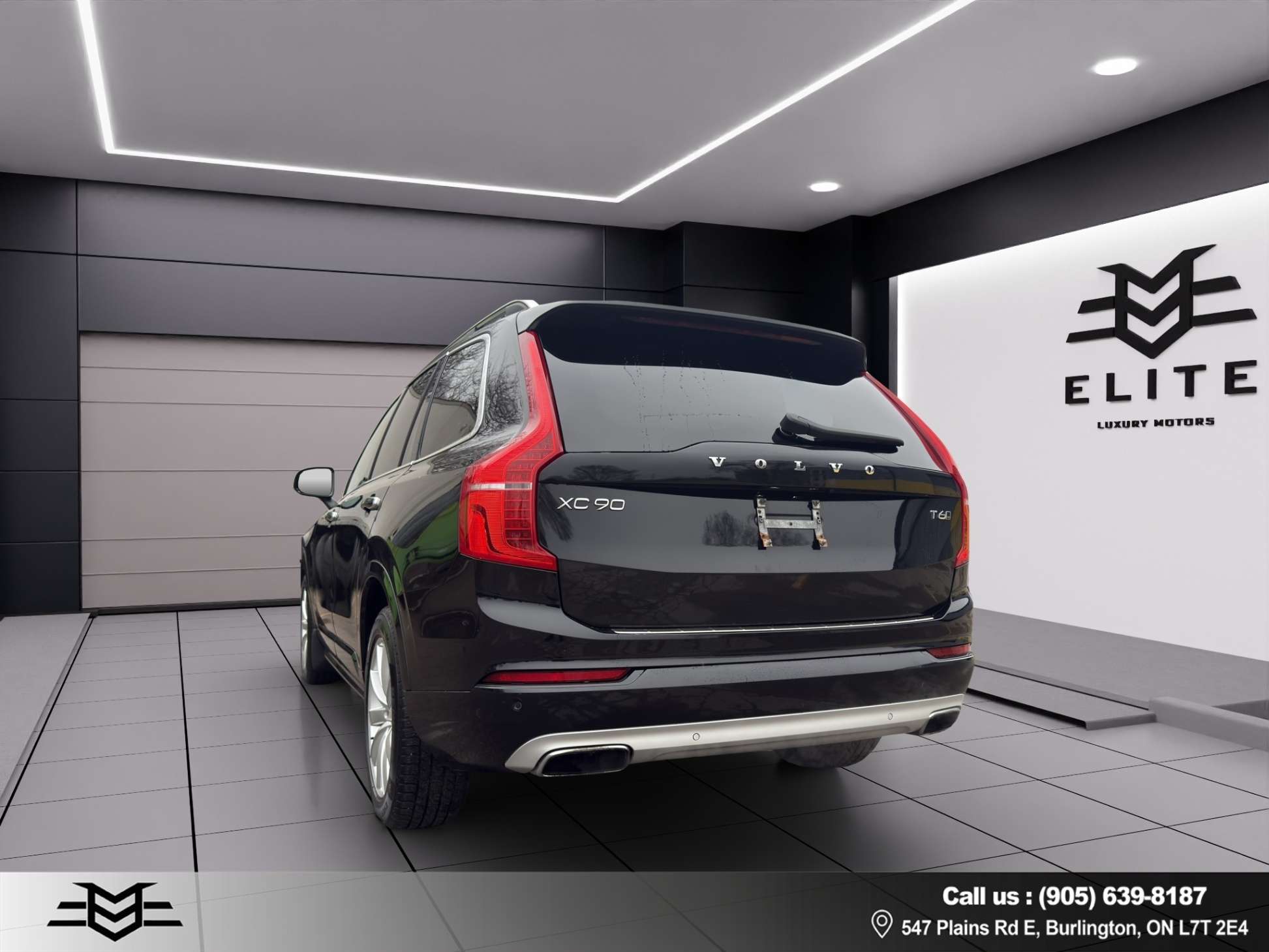2017 Volvo XC90 T6 Momentum 7-Passenger AWD - BLACK ON BLACK !! thumb 11