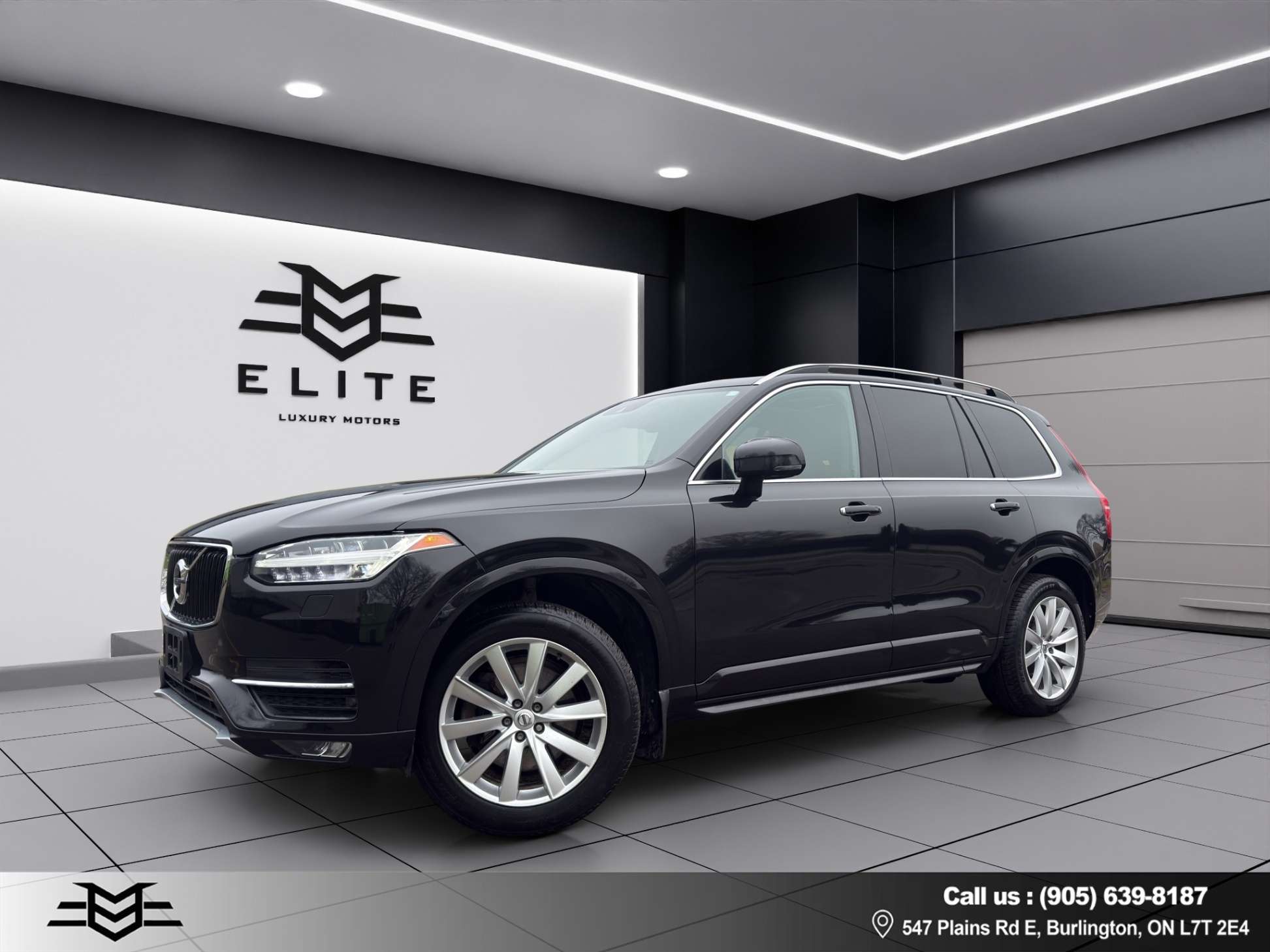 2017 Volvo XC90 T6 Momentum 7-Passenger AWD - BLACK ON BLACK !! thumb 13