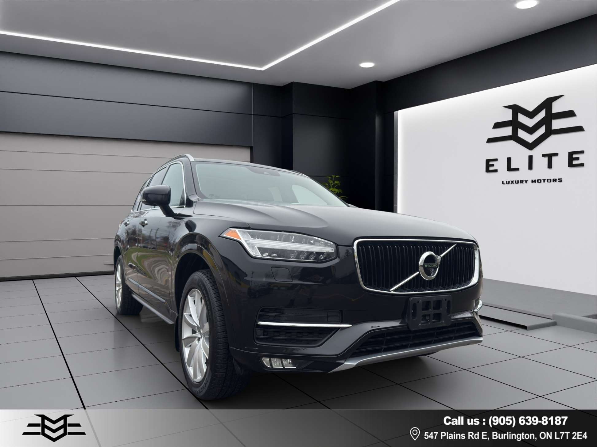 2017 Volvo XC90 T6 Momentum 7-Passenger AWD - BLACK ON BLACK !! thumb 16