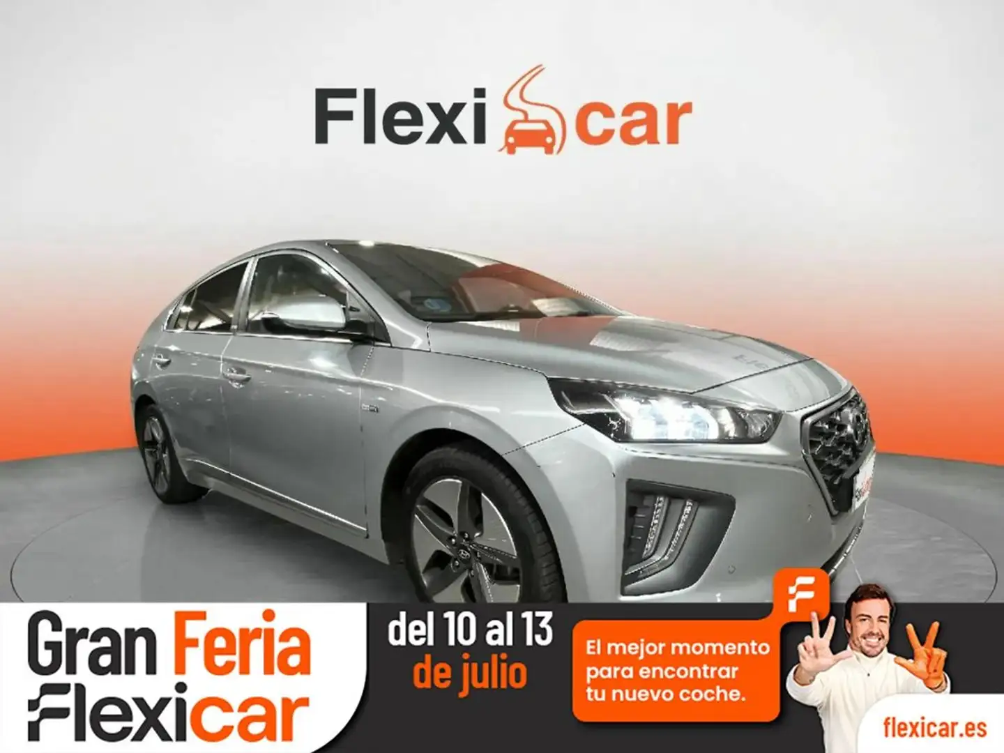 Hyundai IONIQ 1.6 GDI HEV Tecno DCT Gris - 1