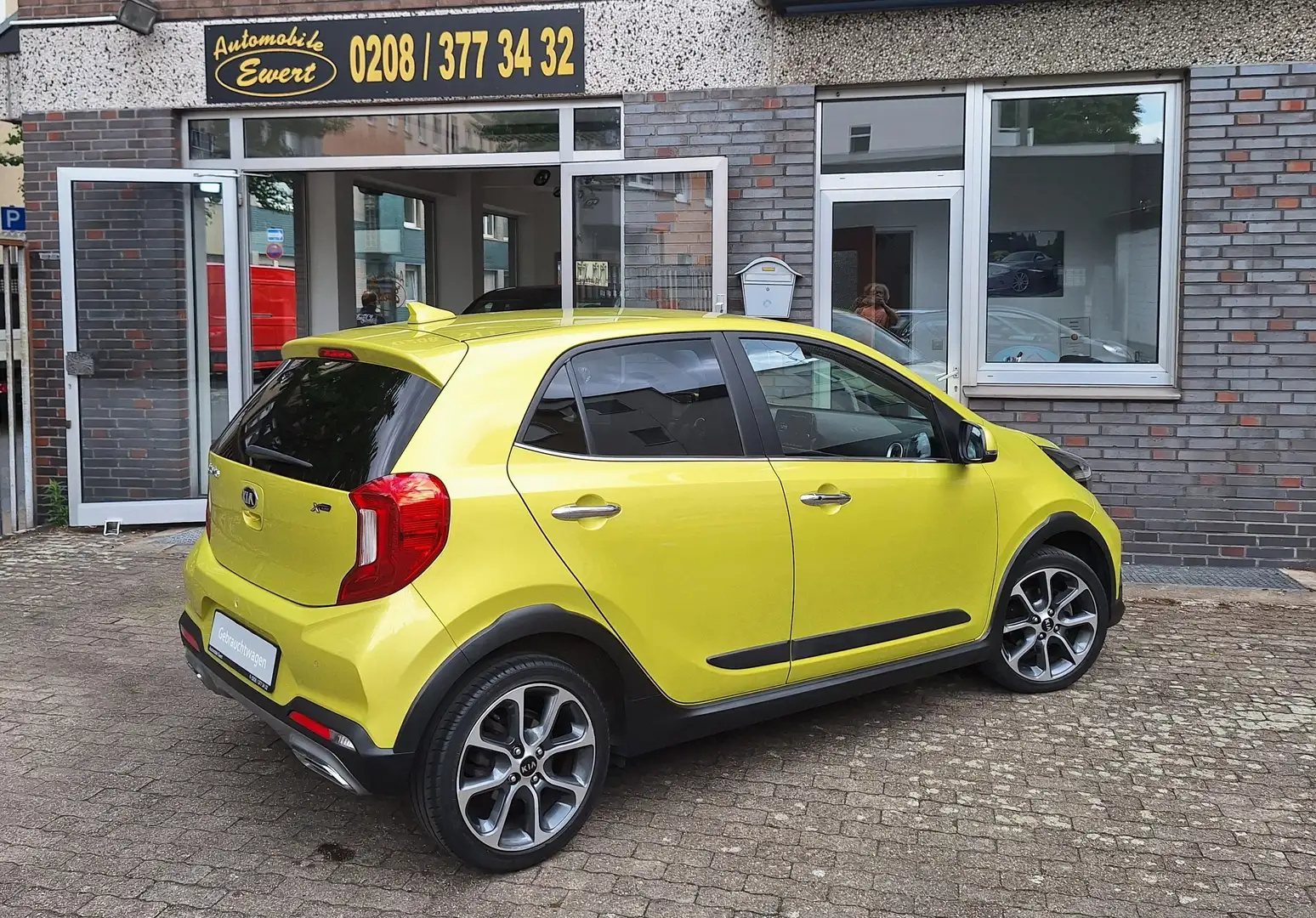 Kia Picanto GT X Line 1.Hd Scheckheft Facelift Lime-Light-Met. Grün - 2