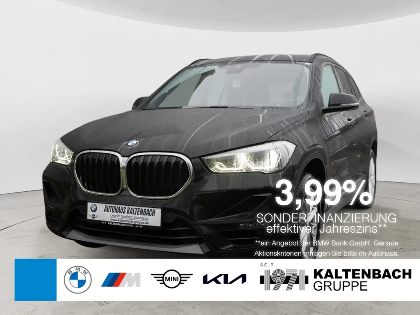 BMW X1 sDrive 18i Advantage FACEL. LED NAVI SHZ Schwarz - 1