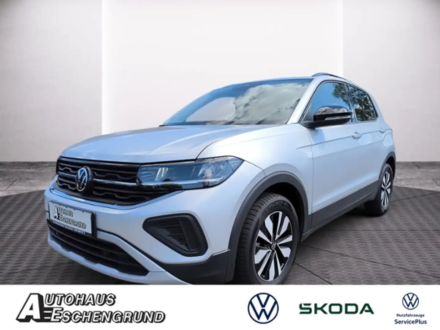 Volkswagen T-Cross 1.0 TSI DSG Goal LED ACC APP-CONNECT LANE-ASSIST Silber - 1