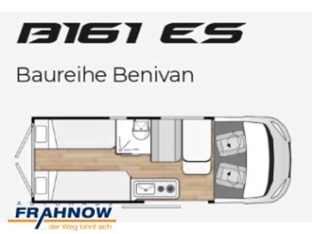 Benimar Benivan 161 ES UP-PACK*SOLAR*5,99m Längsschläfer