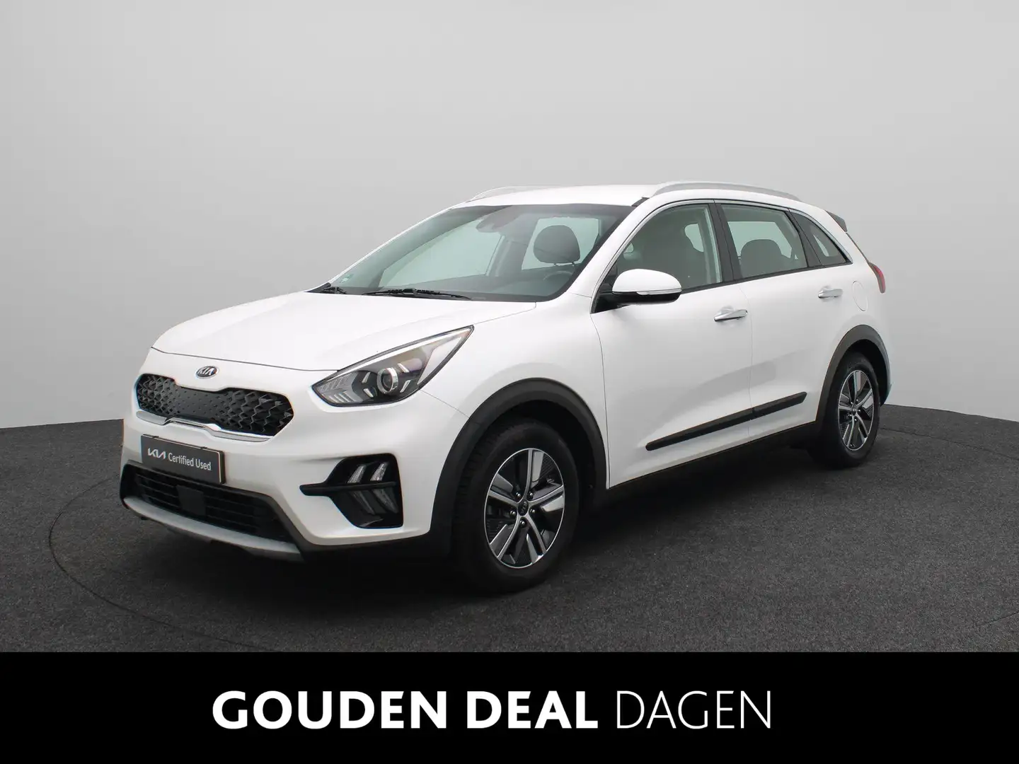Kia Niro 1.6 GDi Hybrid DynamicLine | Trekhaak | Automaat | Blanc - 1