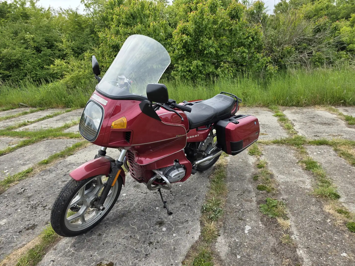 BMW R 65 RT Red - 2
