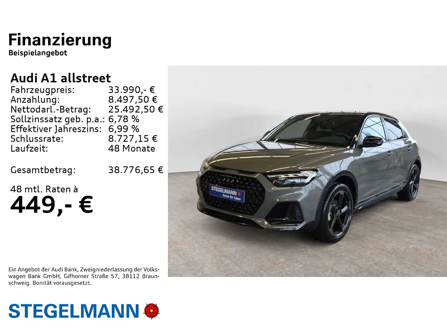 Audi A1 35 TFSI S tronic SONOS LED FERNLICH Gris - 2