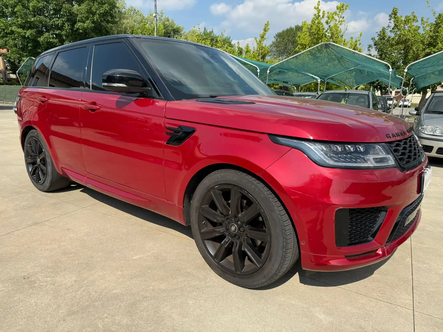 Land Rover Range Rover Sport 3.0 tdV6 HSE 249cv unico-propr Rosso - 1