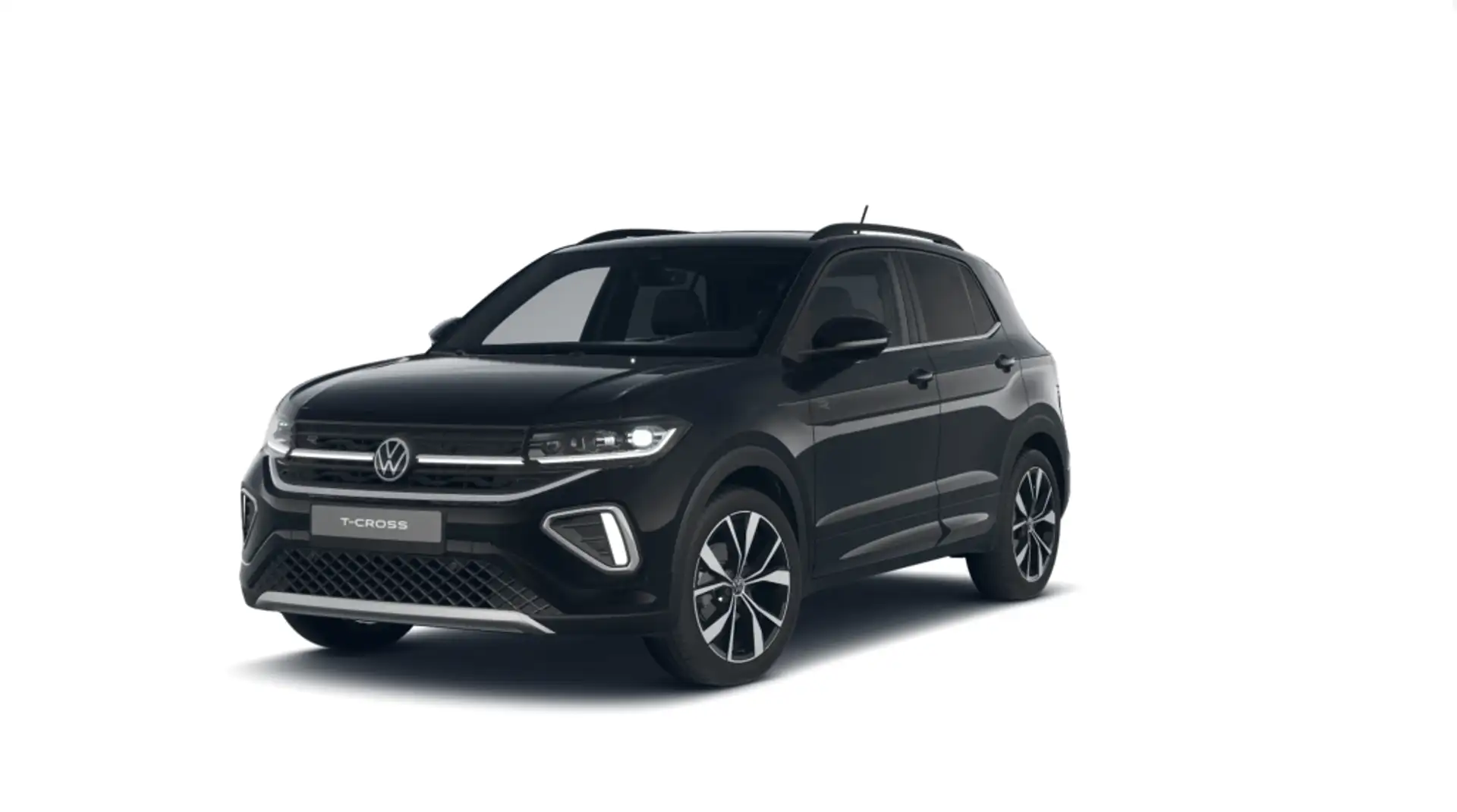 Volkswagen T-Cross 1.0 TSI R-Line Aut. 85kW Negro - 1