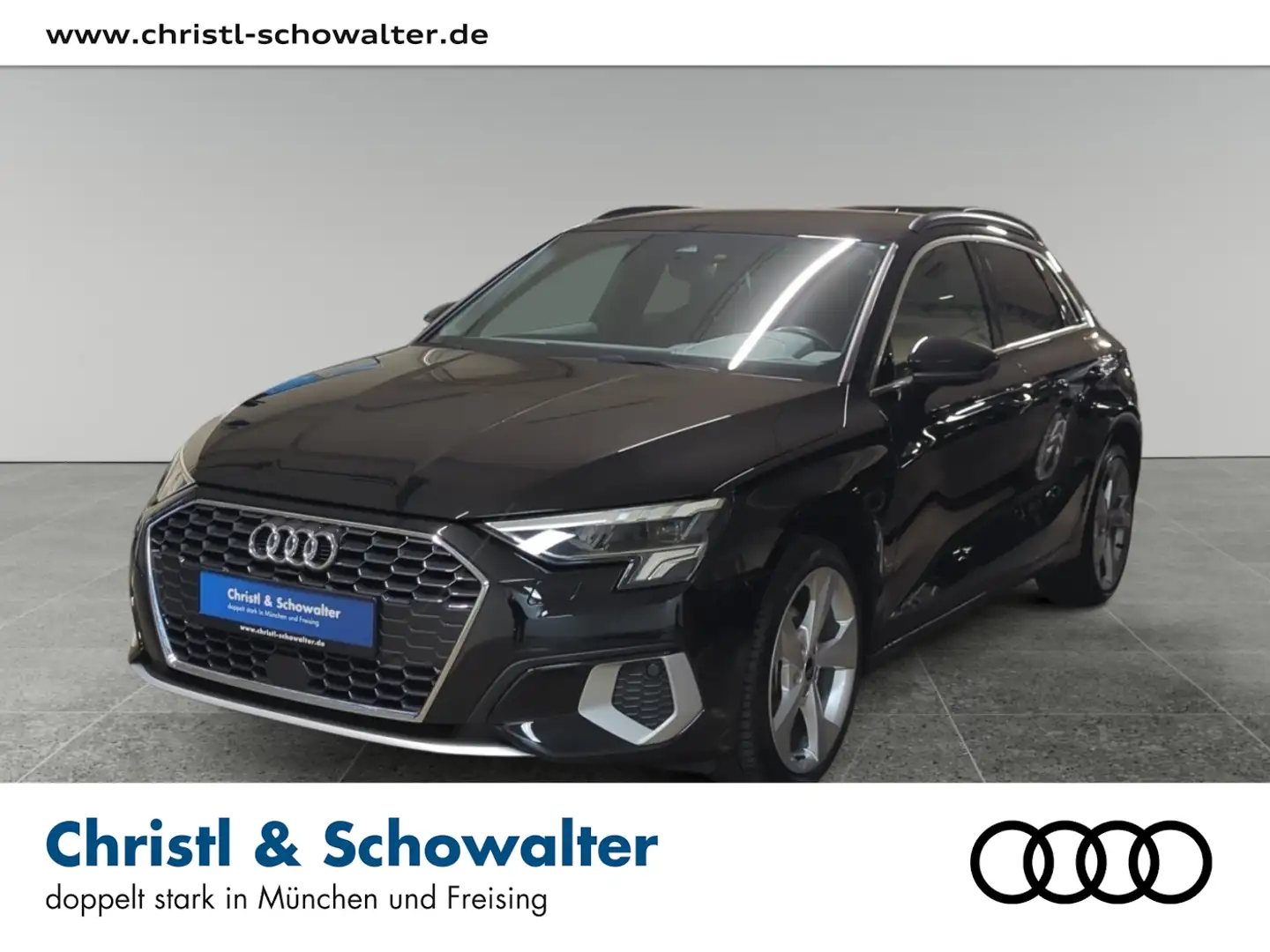 Audi A3 Sportback 35 TFSI advanced S line Int. LED Noir - 1