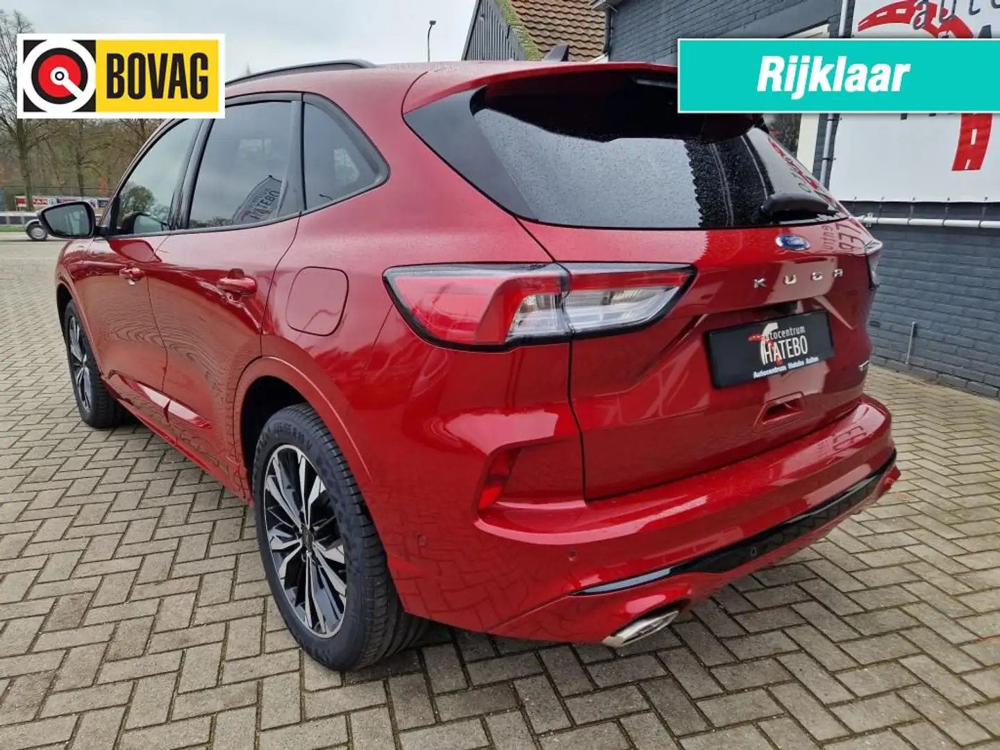 Ford Kuga 2.5 PHEV ST-LineX Navi Leder Apple Virtual Cam. LE Rood - 2