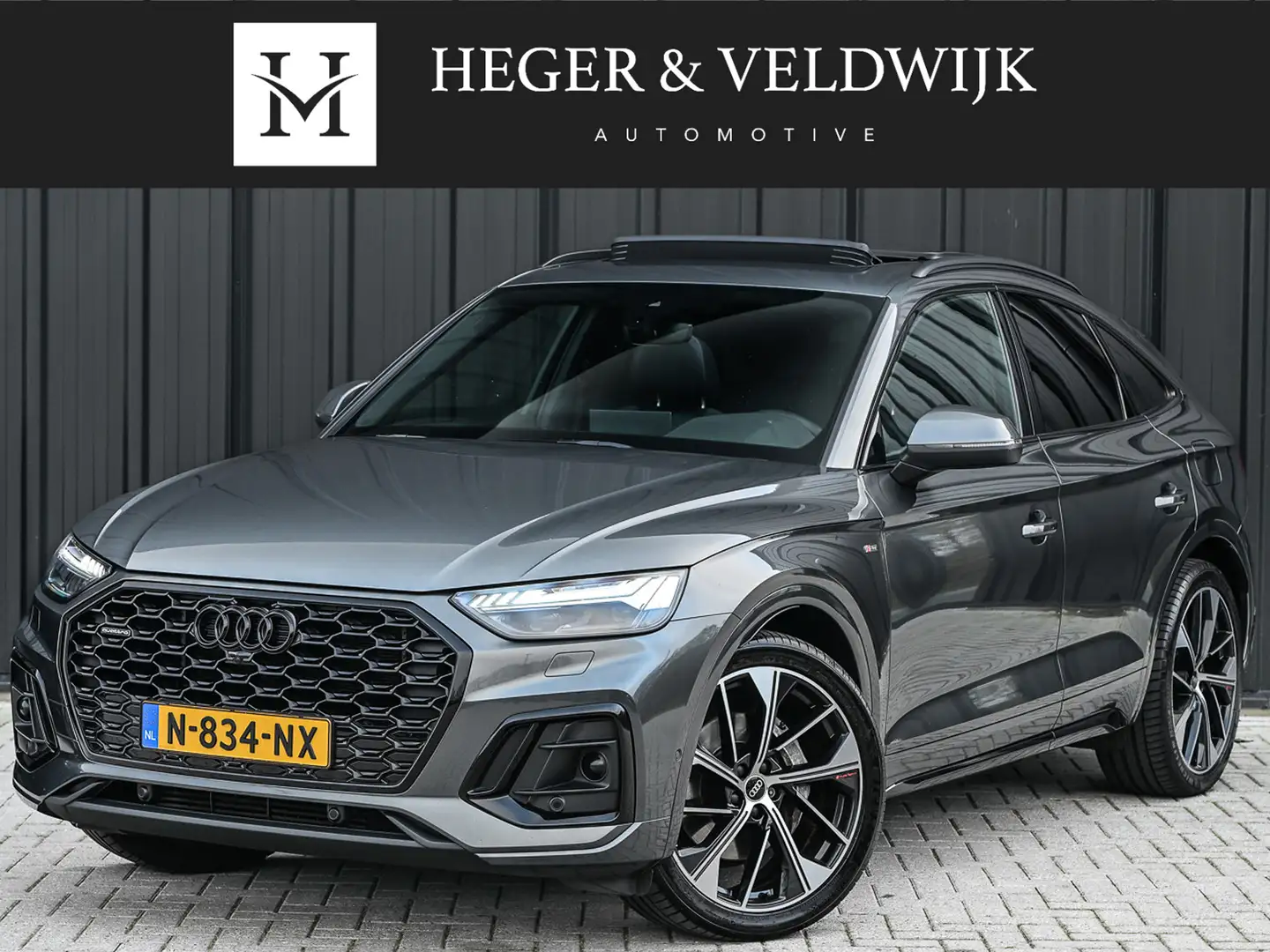 Audi Q5 Sportback 50 TFSI e S edition · Adaptive Cruise · Grijs - 1
