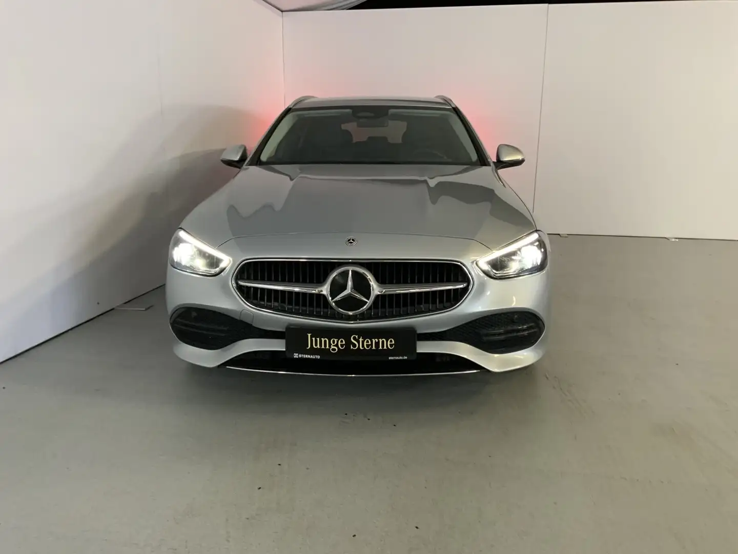 Mercedes-Benz C 220 C 220 T d 4M Ava LED RüCam Standh AHK Memory Spur Silber - 2