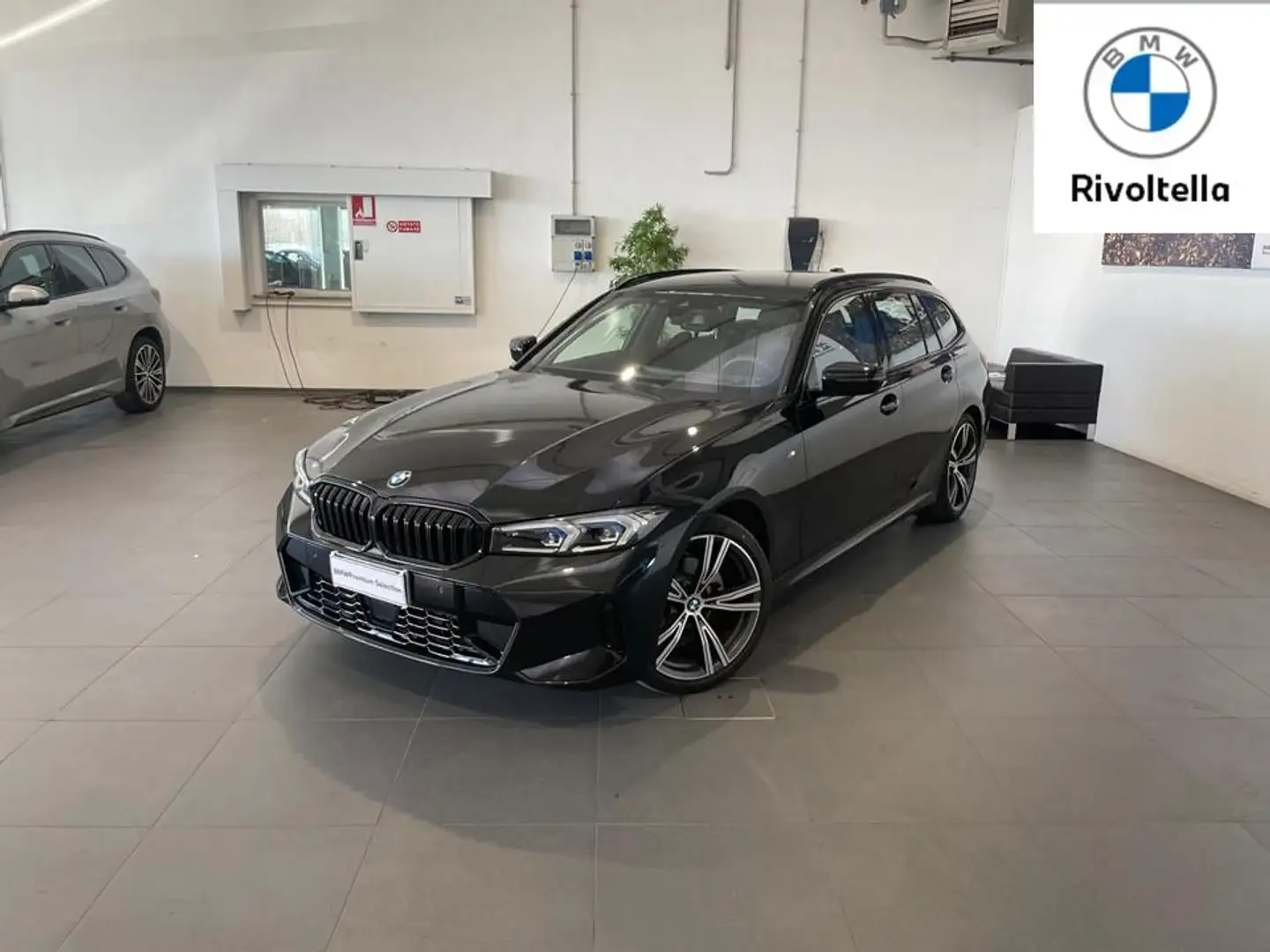BMW 320 d Touring mhev 48V Msport xdrive auto Nero - 1