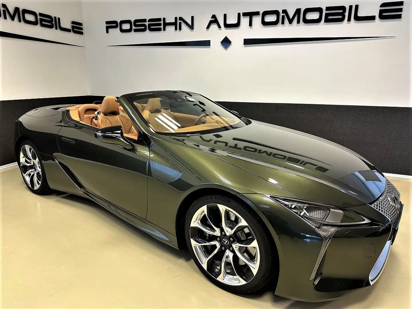 Lexus LC 500 Cabriolet 5.0 V8 Performance Carbon HUD Grün - 2
