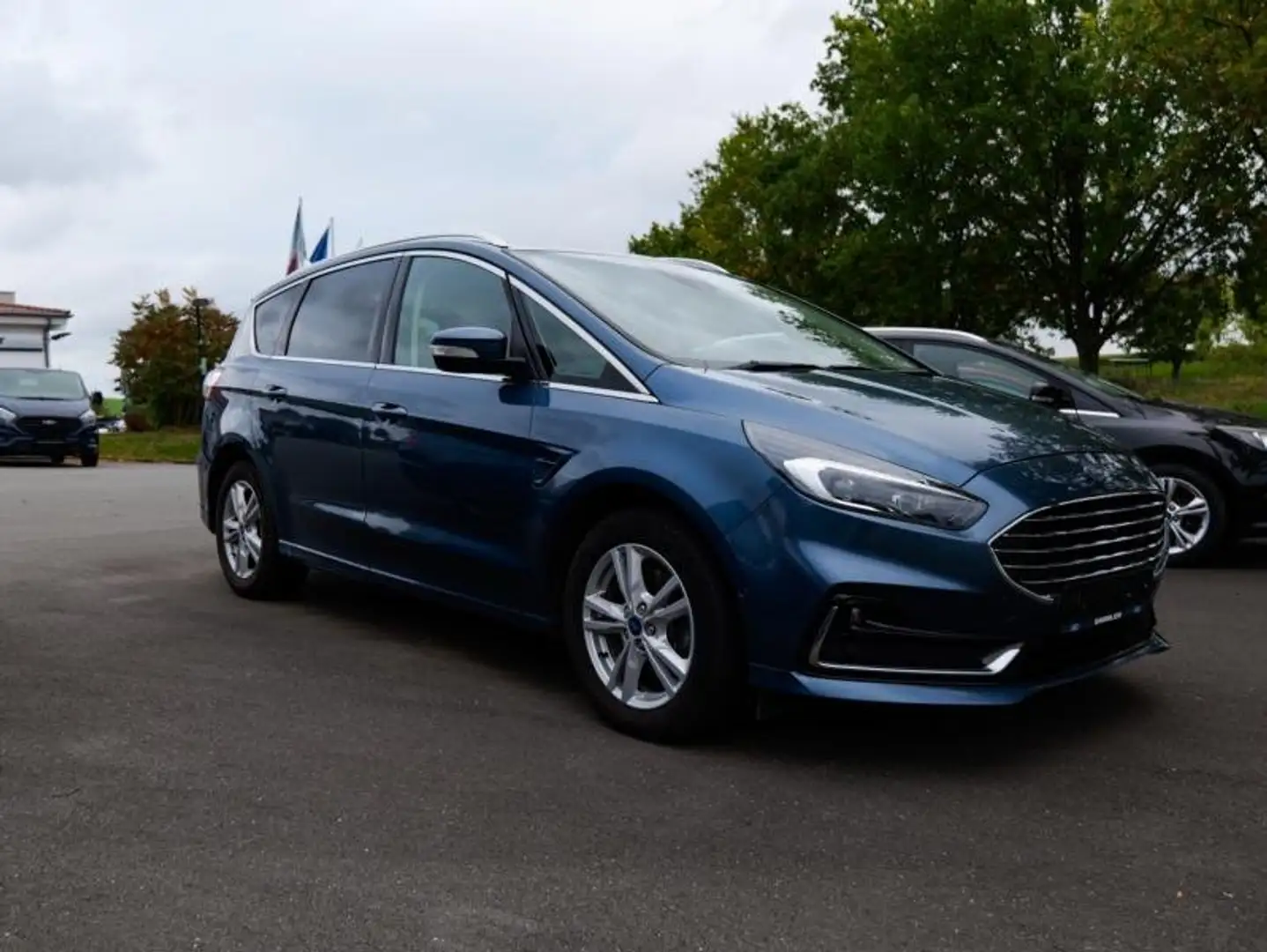 Ford S-Max Titanium Bleu - 2
