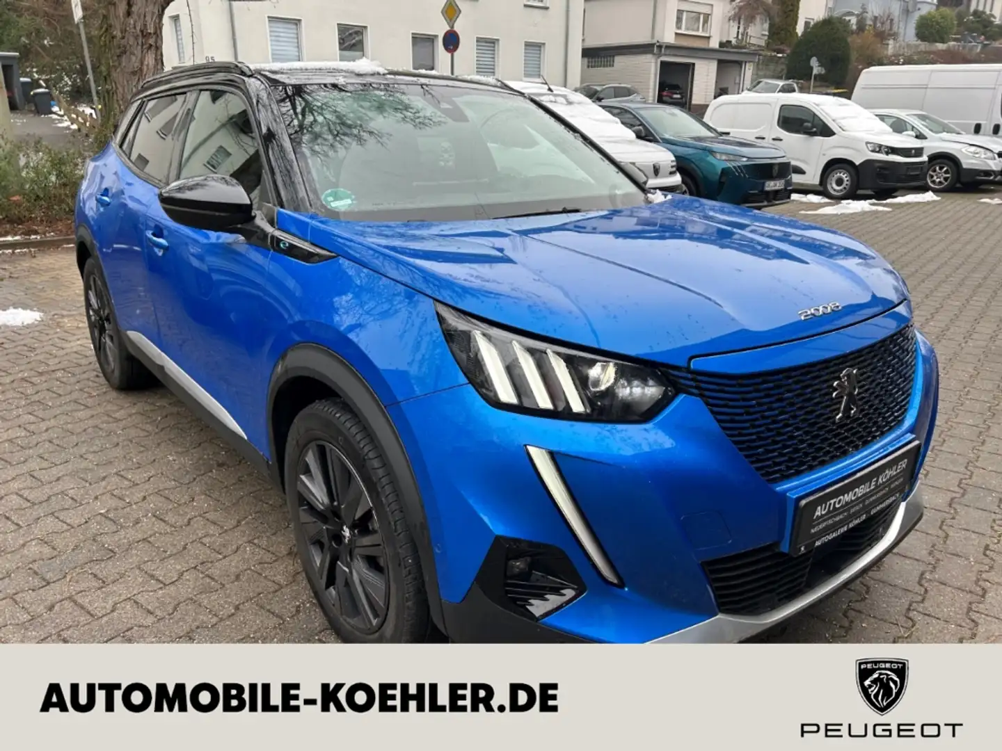 Peugeot 2008 e- Pack 136 GT PACK NAVI RÜCKFAHRKAM Blau - 1