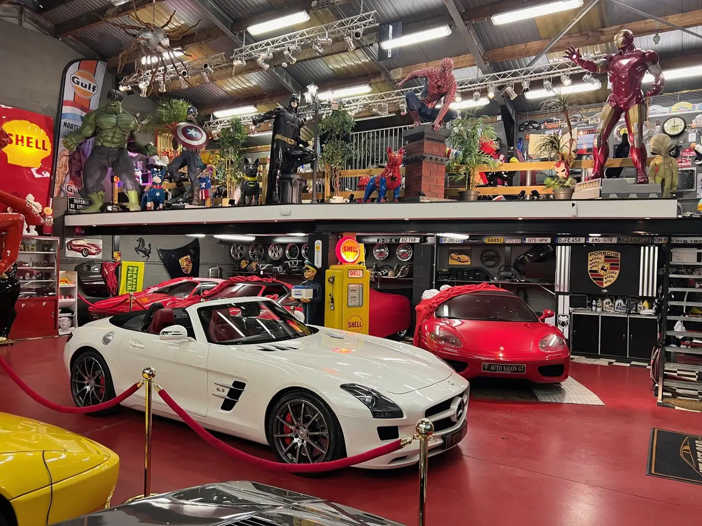 Mercedes-Benz SLS Roadster AMG 6.2i V8 Designo Blanc - 2