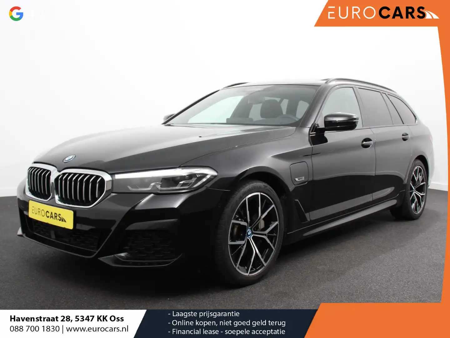 BMW 530 5-serie Touring 530e M Sport PHEV AUTOMAAT 292PK C Black - 1