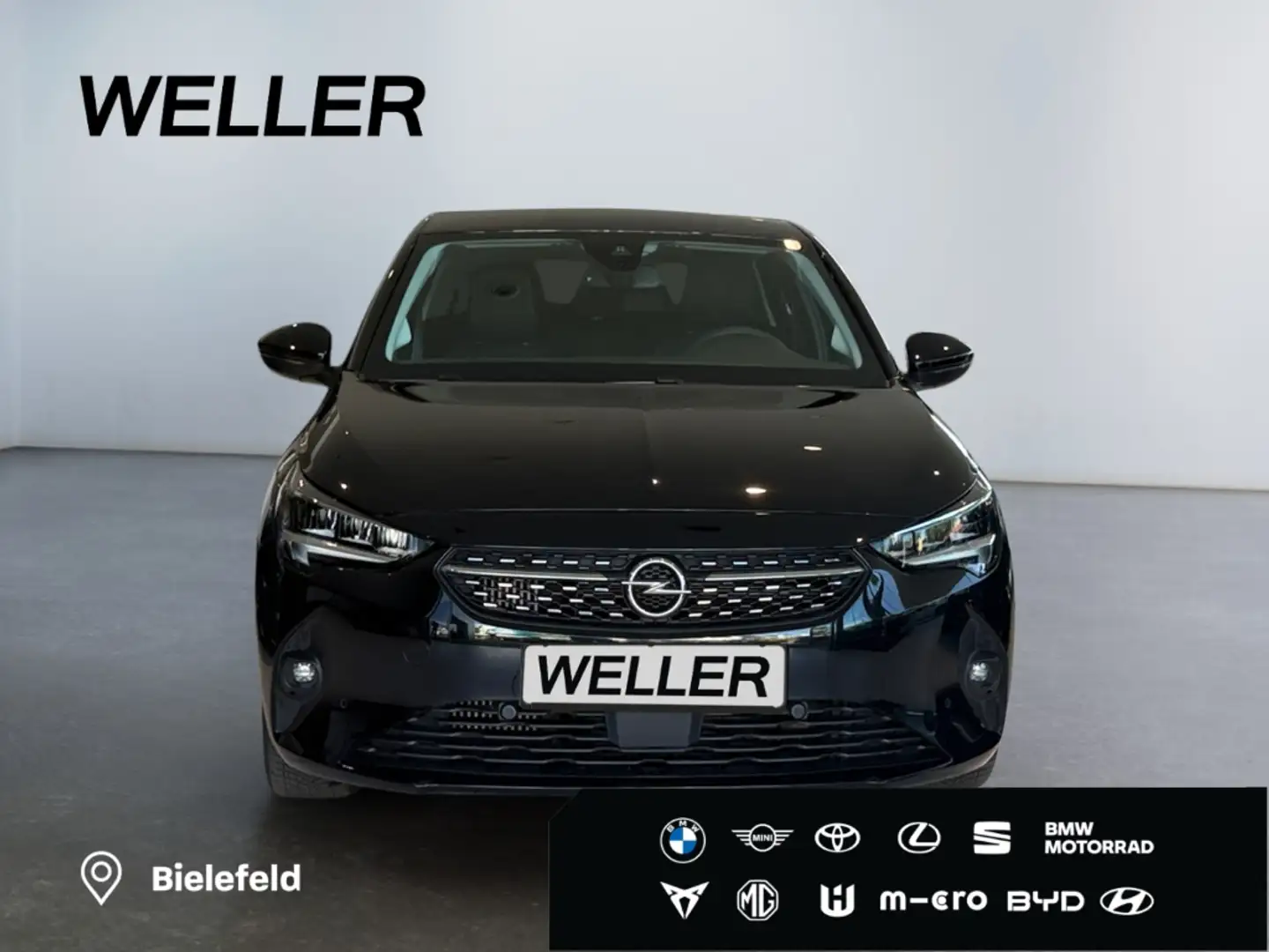 Opel Corsa 1.2 DI Turbo Automatik Elegance *RCam*SHZ* Noir - 2