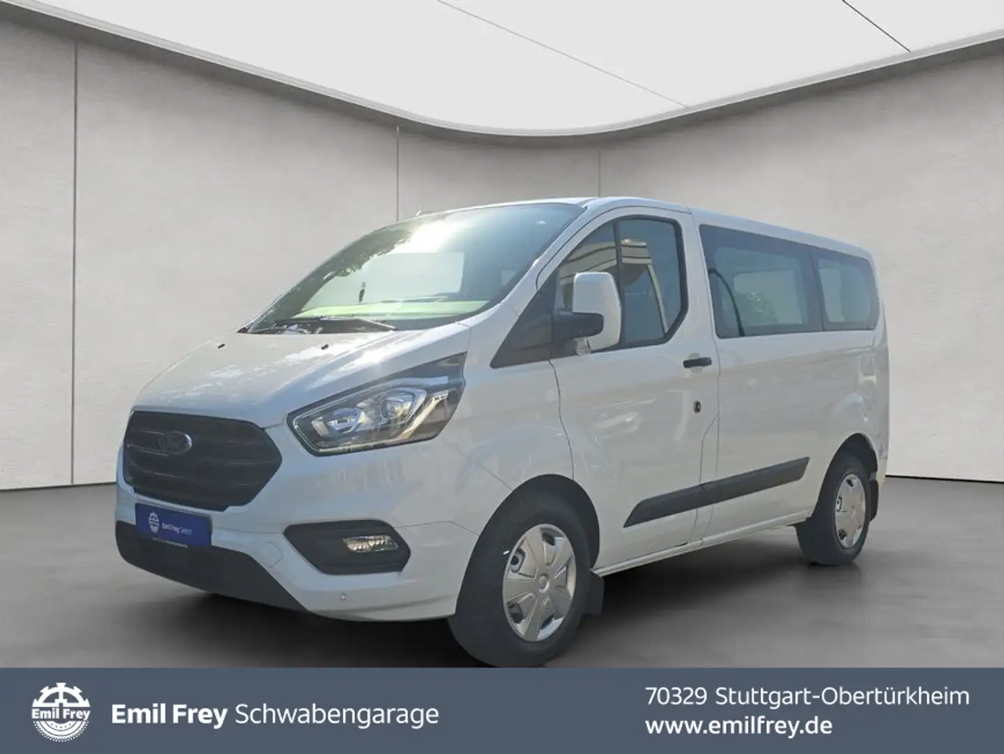 Ford Transit Custom 320 L1H1 VA Trend**Navi/Kamera/9Sit Blanc - 1