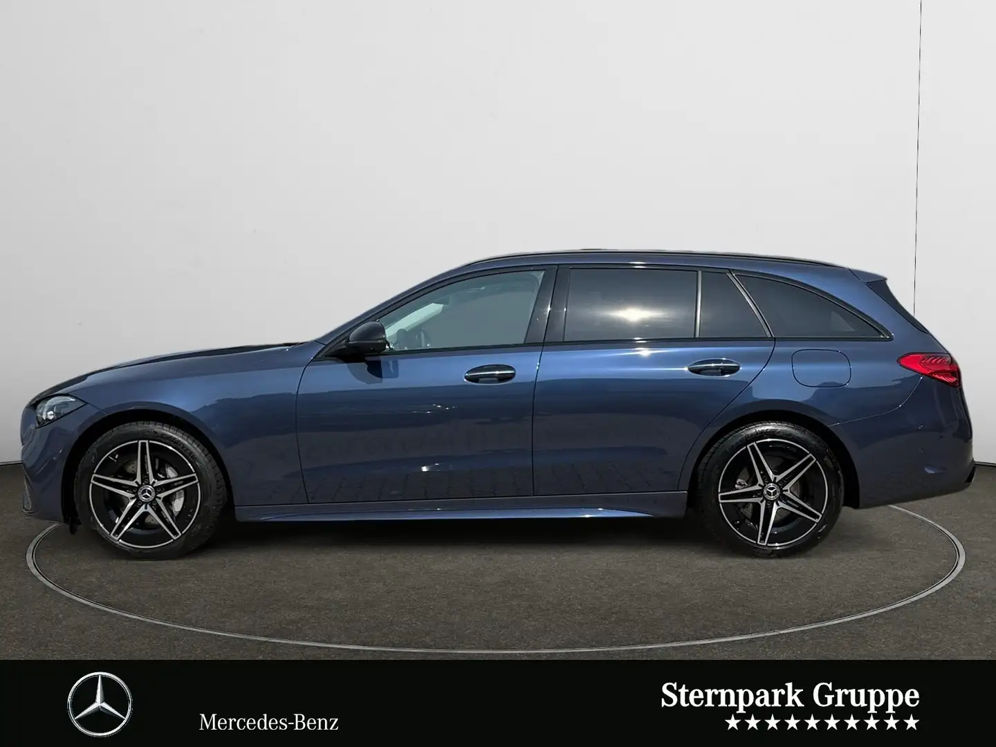 Mercedes-Benz C 300 C 300 e T AMG +Night+Pano+HuD+Distro+360°+K°GO+ Blau - 2