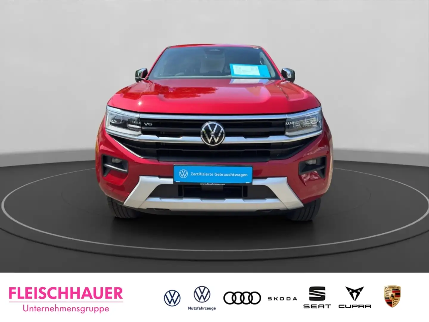 Volkswagen Amarok 3.0TDI Style Doppelkabine 4Motion MATRIX+ACC+NAVI+ Rouge - 2