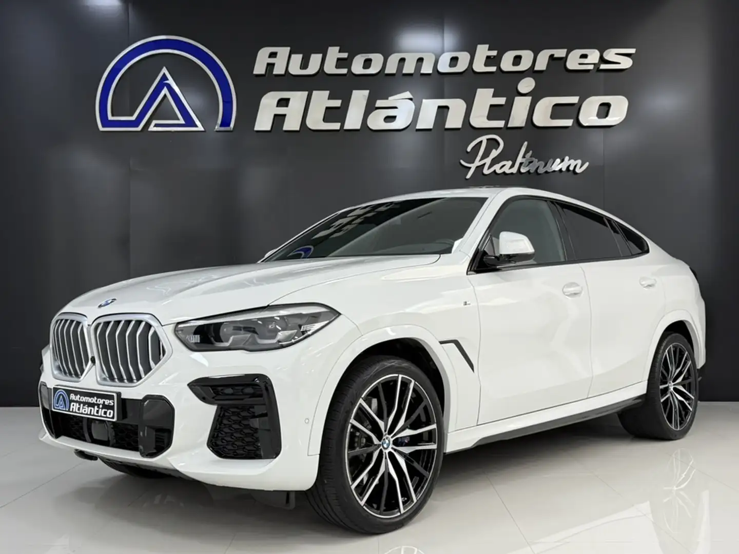 BMW X6 xDrive 30dA Blanc - 1