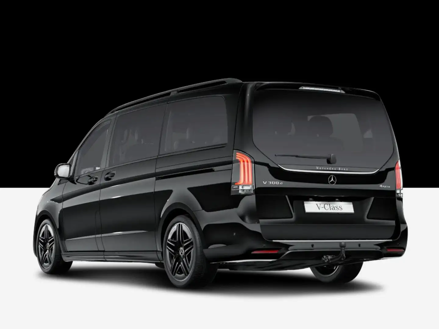 Mercedes-Benz V 300 V 300 d 4MATIC EXCLUSIVE Lang AMG Line/Basic/Navi Noir - 2