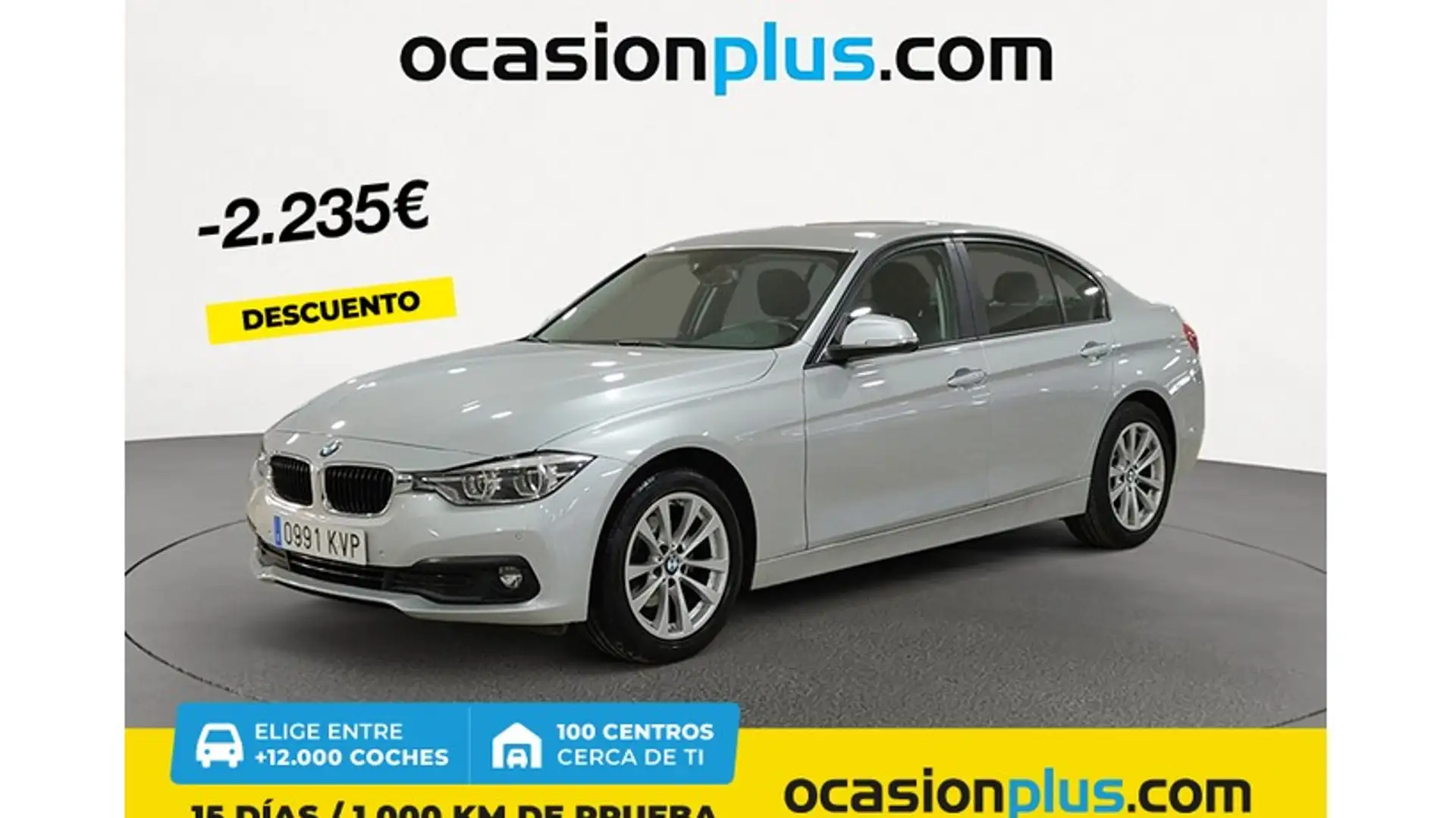 BMW 318 318d Plateado - 1