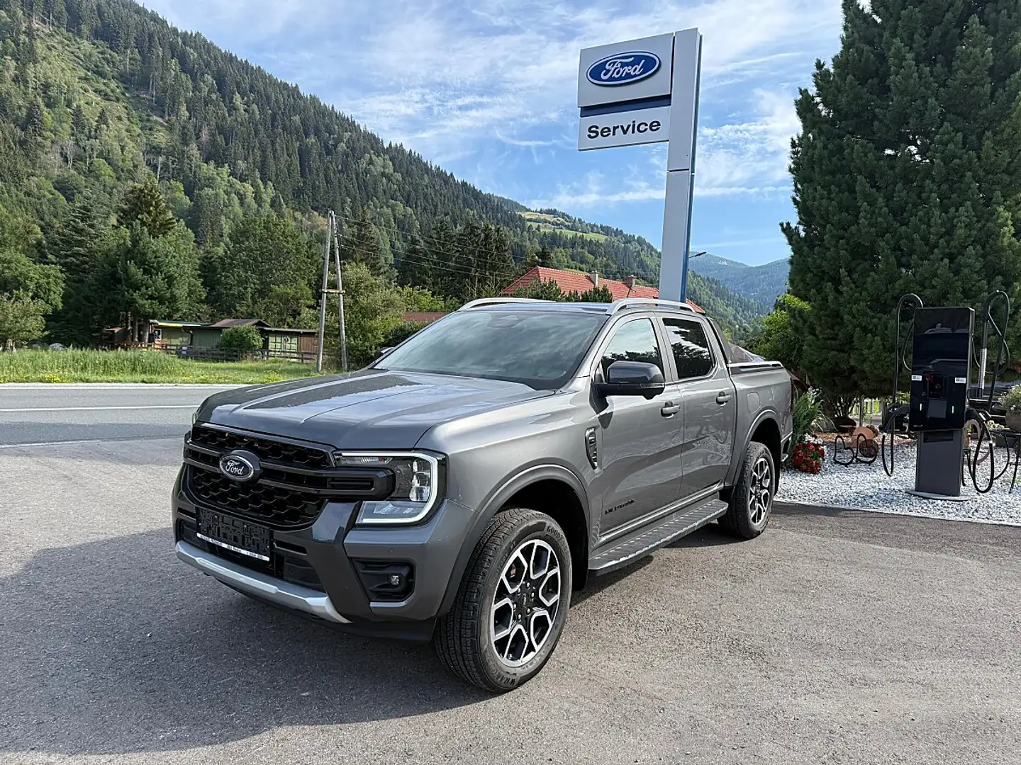 Ford Ranger Ranger Doppelkabine Wildtrak e-4WD 3,0 EcoBlue ... Grau - 1